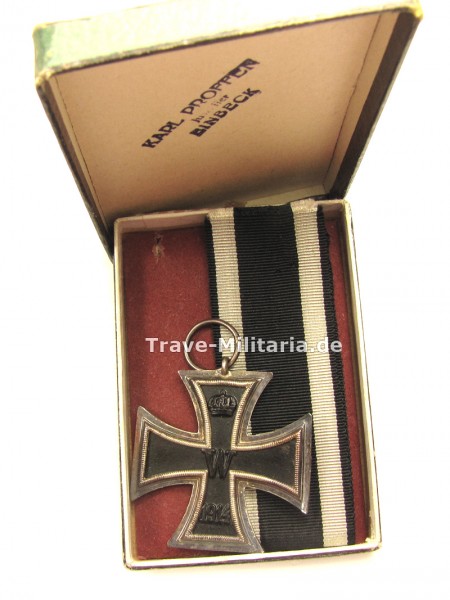 Eisernes Kreuz 2. Klasse 1914 im Pappetui