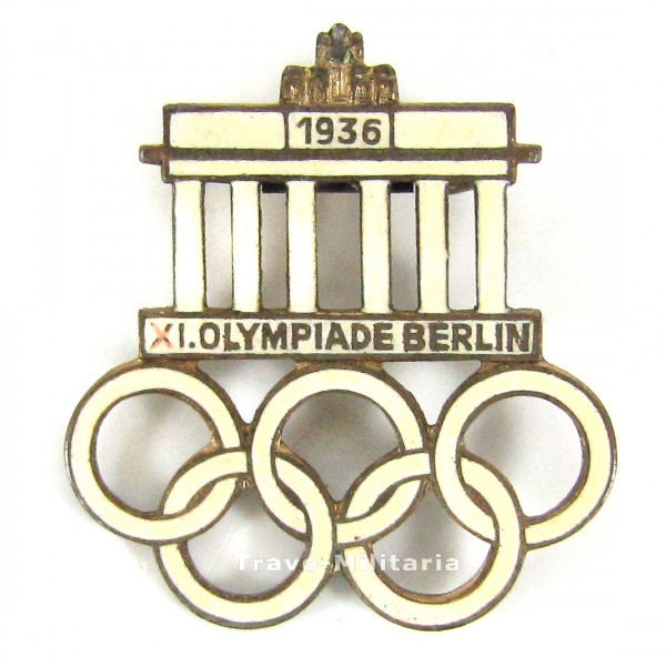 Anstecker XI. Olympiade Berlin 1936